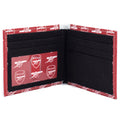 Arsenal FC Coloured Icon Wallet, close-up detail