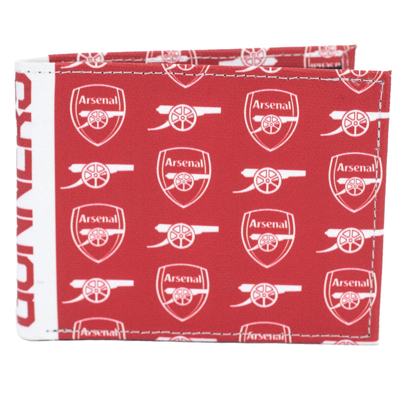 Arsenal FC Coloured Icon Wallet, side angle