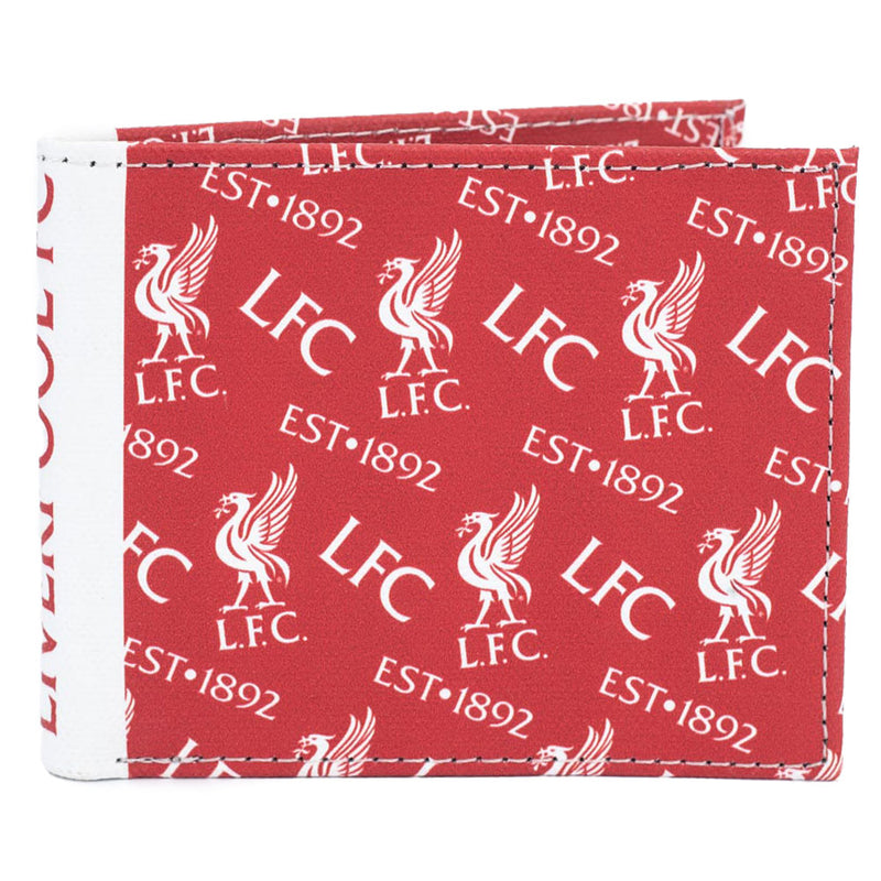 Liverpool FC Coloured Icon Wallet, side angle