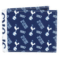 Tottenham Hotspur FC Coloured Icon Wallet, side angle