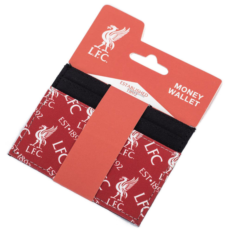Liverpool FC Coloured Icon Card Holder, side angle