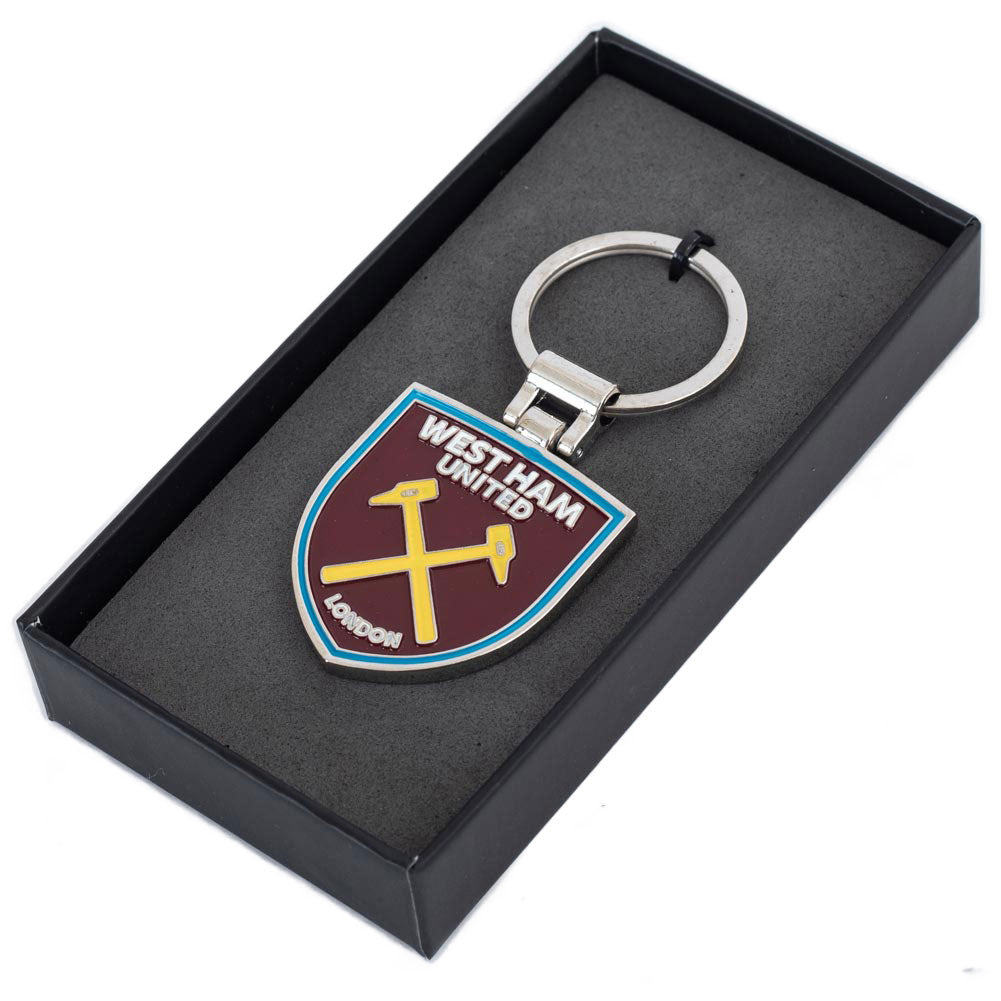 West Ham United FC Executive Crest Keyring