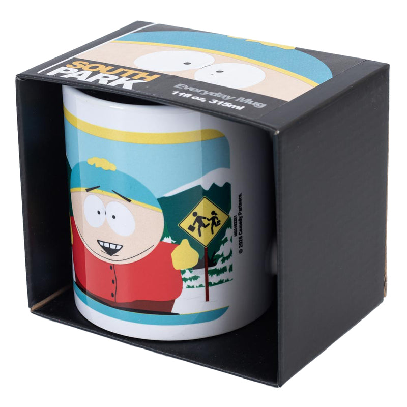 South Park Cartman Mug, rear view