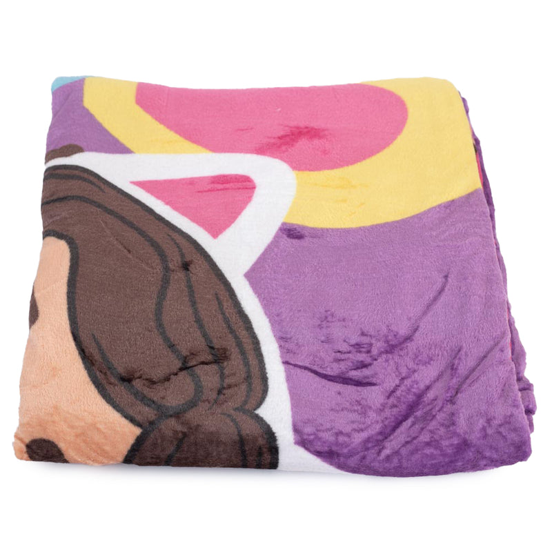 Gabby's Dollhouse Premium XL Fleece Blanket, close-up detail