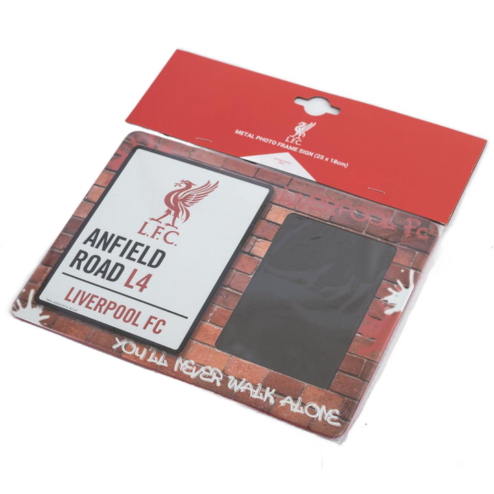 Liverpool Anfield Road Picture Frame Sign