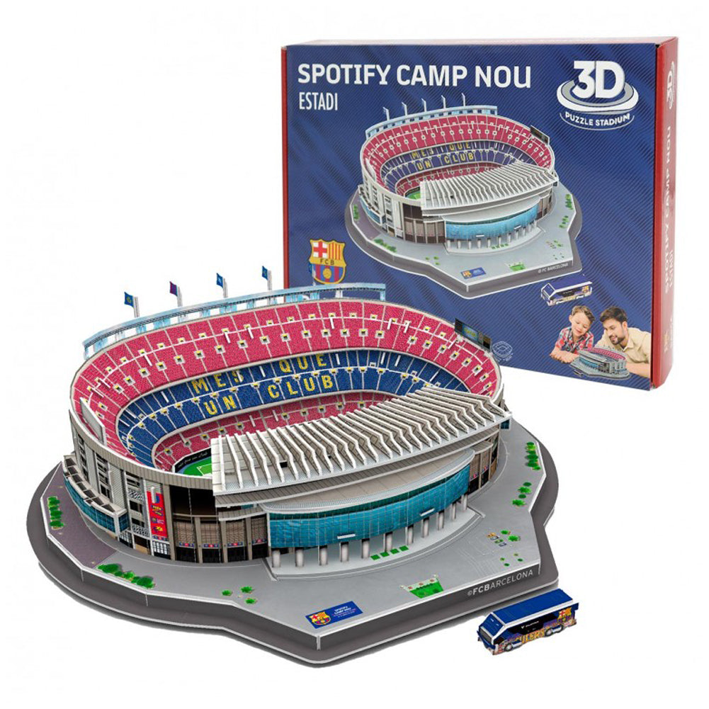 FC Barcelona 3D Stadium Puzzle | Board Game – Infinity Collectables