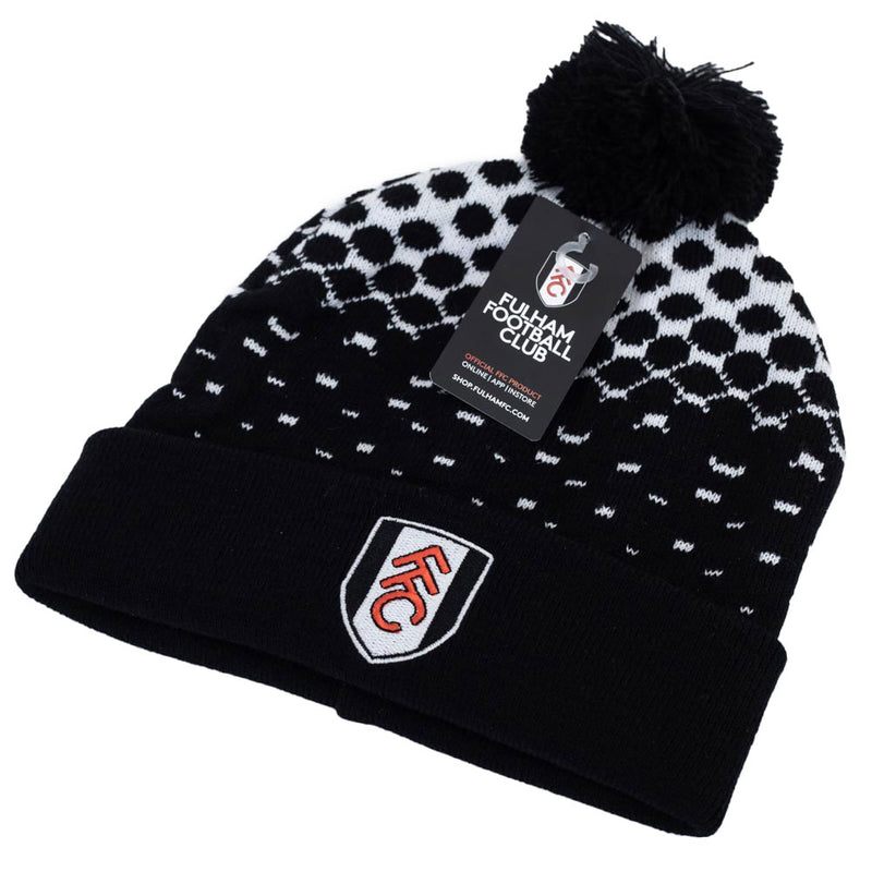 Fulham FC Fade Ski Hat, side angle