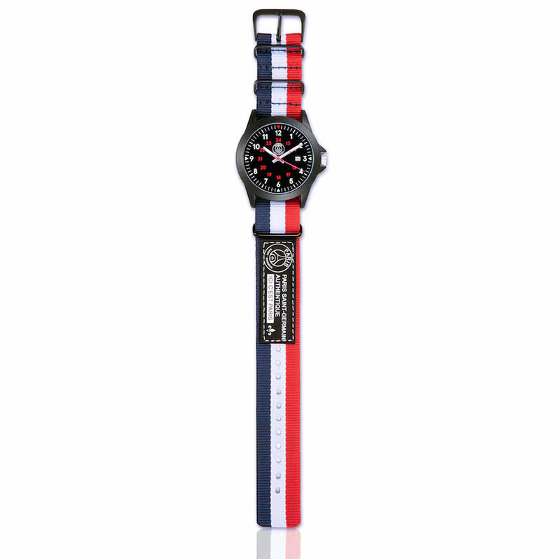 Paris Saint Germain FC Mens Sports Watch, alternate view