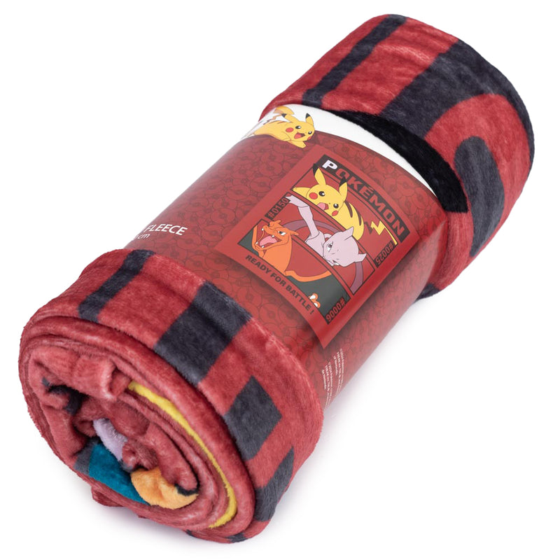 Pokemon Premium Fleece Blanket, side angle