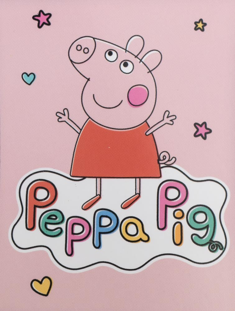 Peppa Pig Fleece Blanket, close-up detail