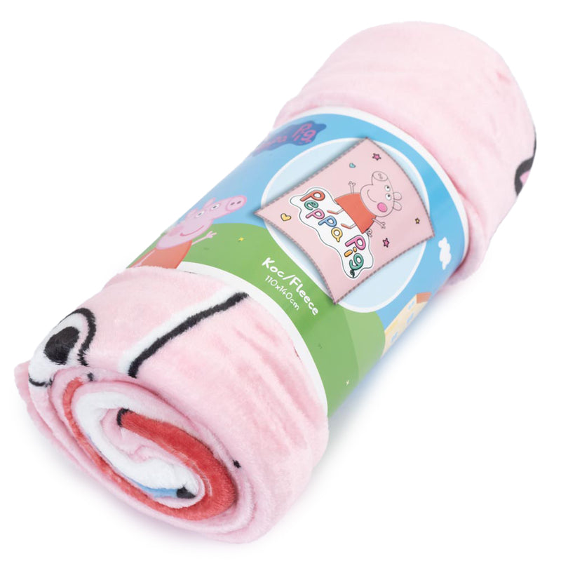 Peppa Pig Fleece Blanket, rear view
