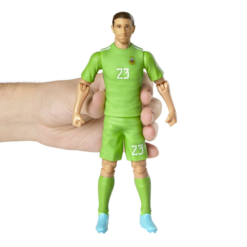 Emiliano Martínez Argentina 8 Action Figure, packaging shot