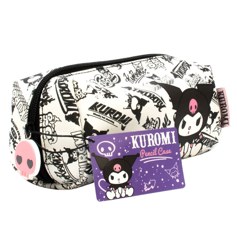 Hello Kitty & Friends Kuromi Pencil Case, close-up detail