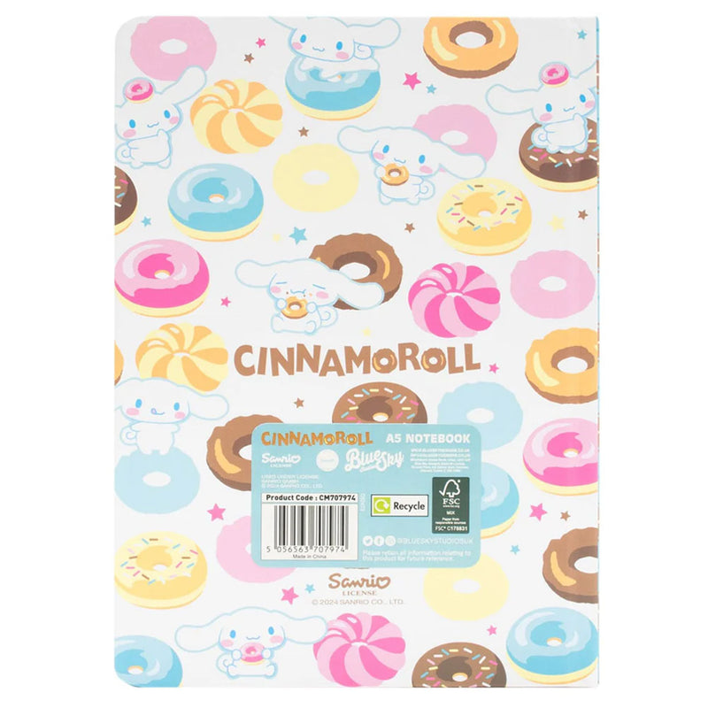 Cinnamoroll Notebook, side angle