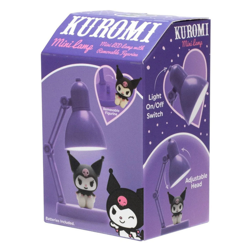 Kuromi Mini Desk Lamp, close-up detail