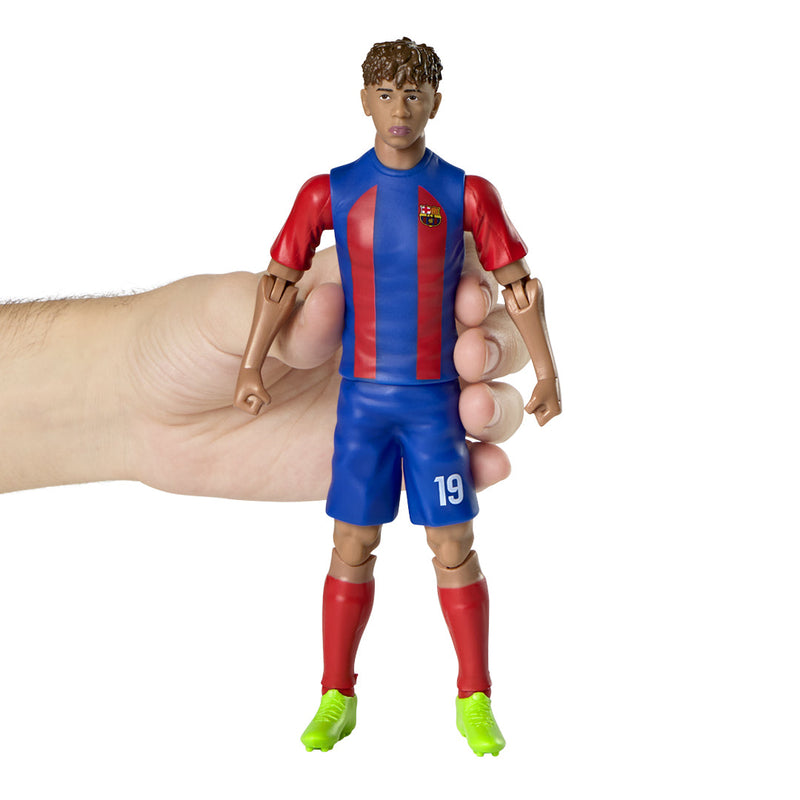 Lamine Yamal FC Barcelona 8 Action Figure, packaging shot