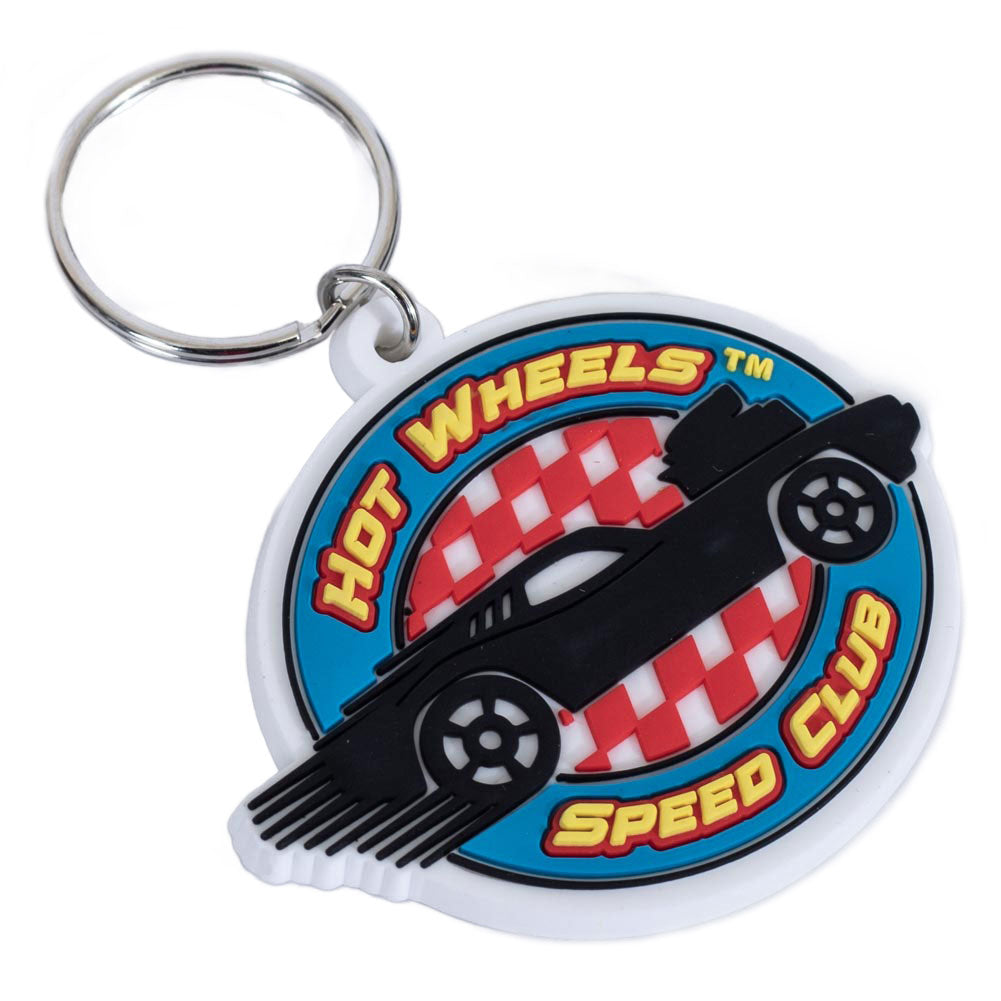 Hot Wheels Speed Club PVC Keyring