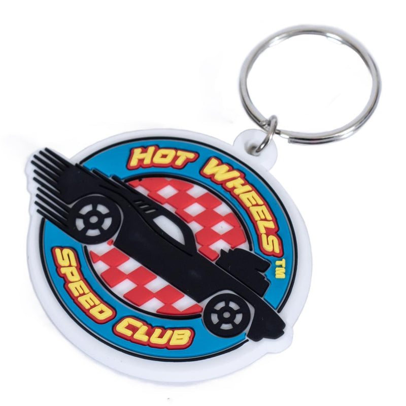 Hot Wheels Speed Club PVC Keyring, side angle