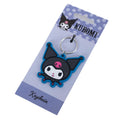 Kuromi Smile PVC Keyring, side angle