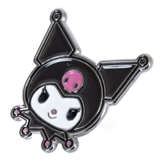 Kuromi Pin Badge, alternate view