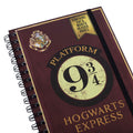 Harry Potter Hogwarts Express Notebook, side angle