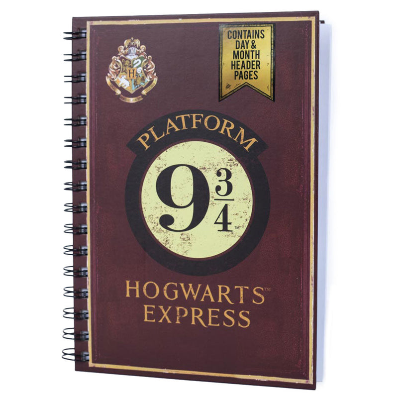 Harry Potter Hogwarts Express Notebook, close-up detail