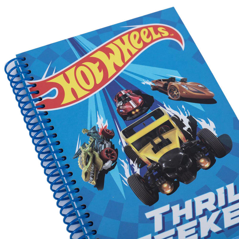 Hot Wheels Thrill Seeker Notebook, side angle