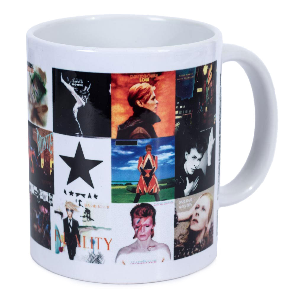 David Bowie Album Collage Mug