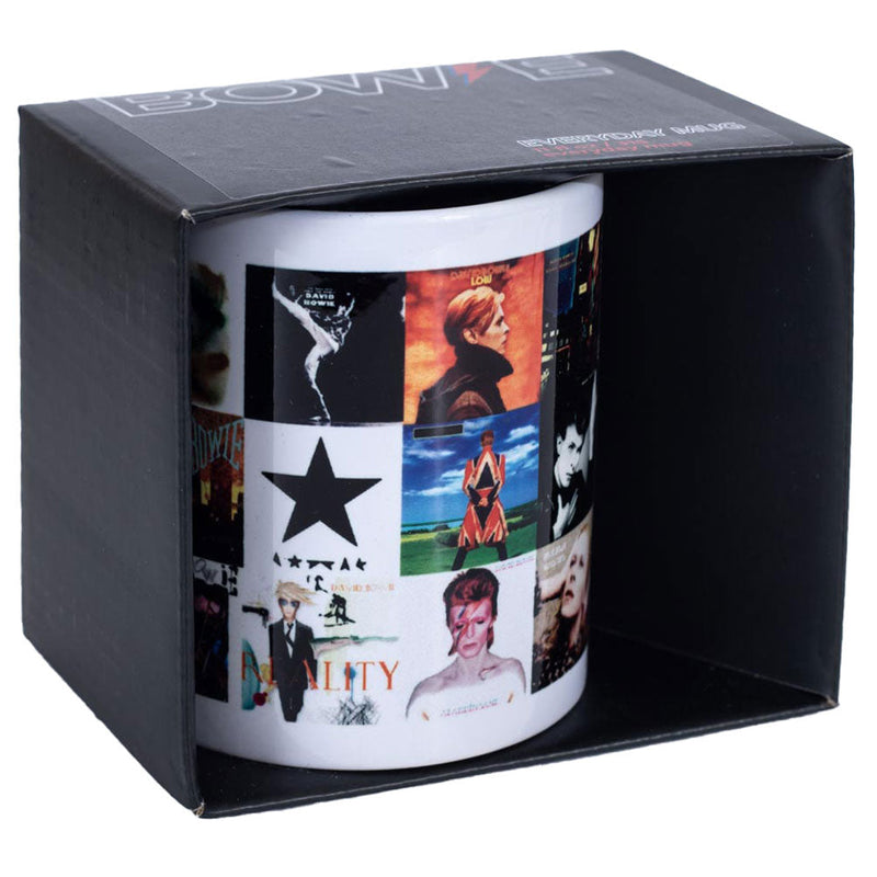 David Bowie Album Collage Mug, rear view
