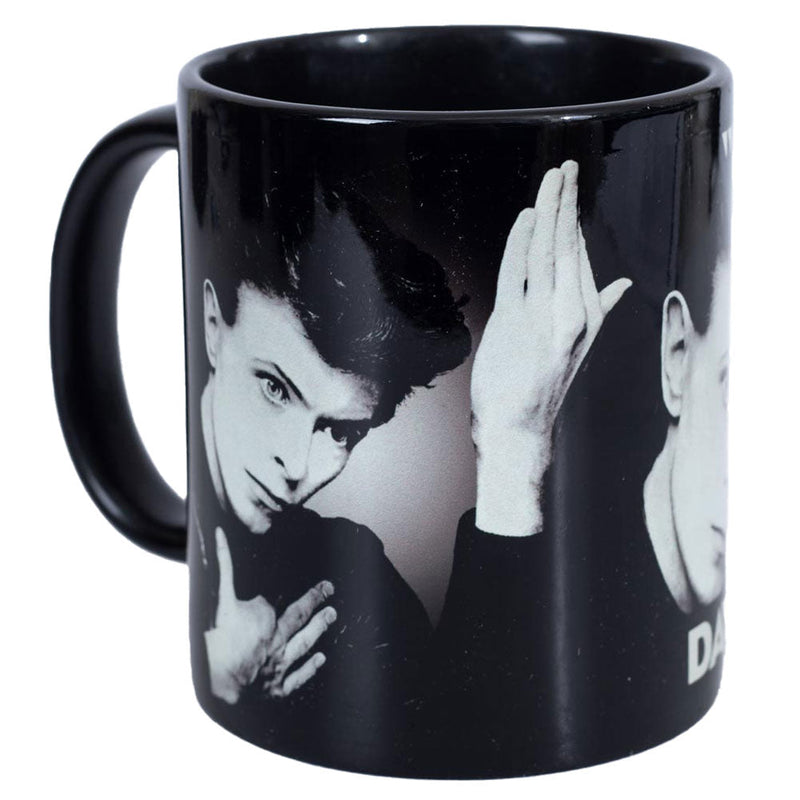 David Bowie Heroes Mug, side angle