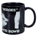 David Bowie Heroes Mug, close-up detail
