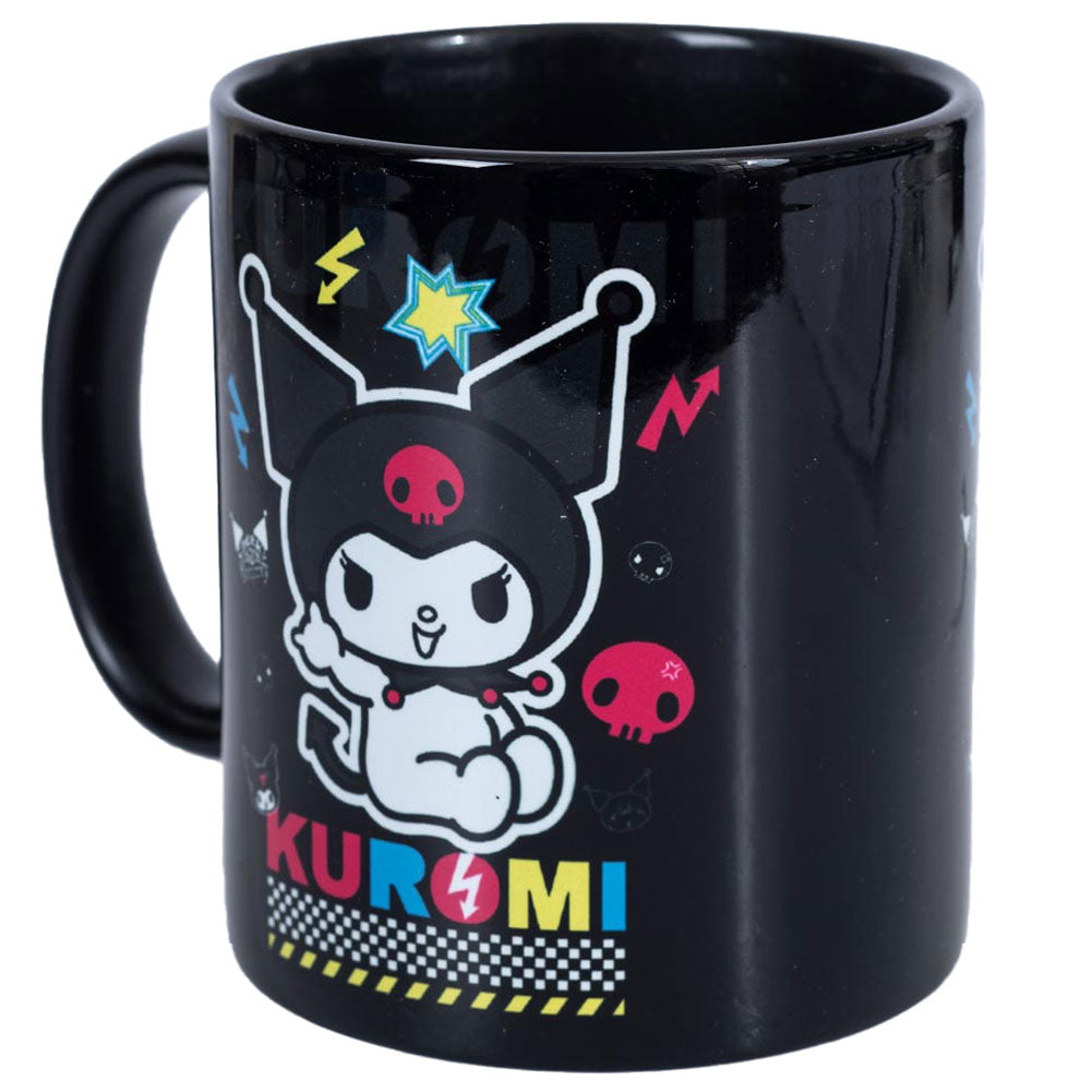 Kuromi Punk Vibes 315ml Black Ceramic Mug