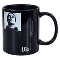 Liam Gallagher Mug, close-up detail