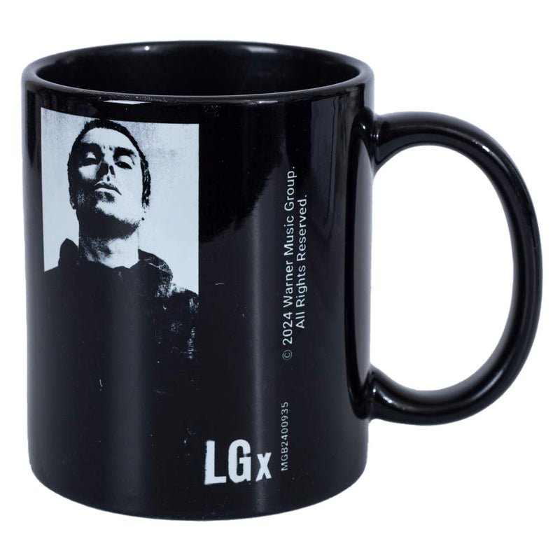 Liam Gallagher Mug, close-up detail