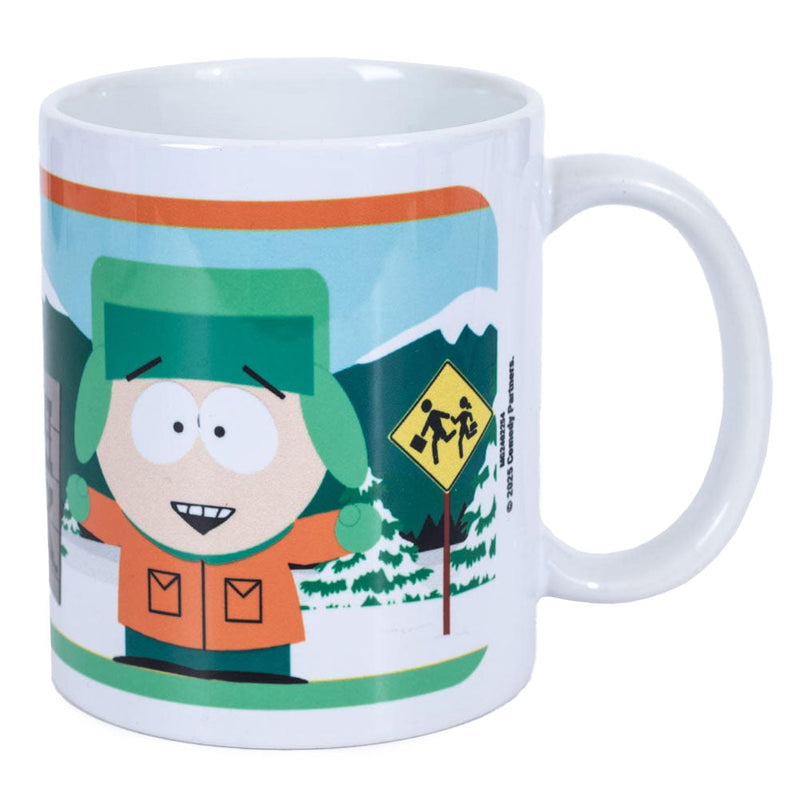 South Park Kyle Mug, close-up detail