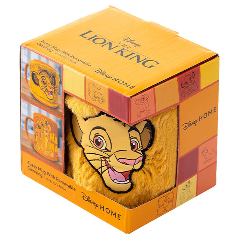 The Lion King Fuzzy Mug, rear view