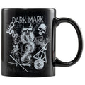 Harry Potter Dark Arts Mug & Sock Set, close-up detail