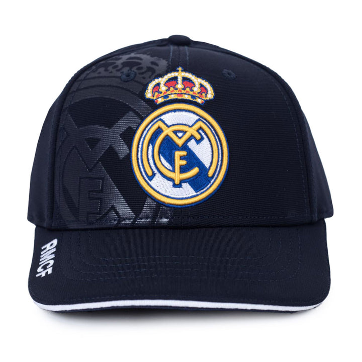 Real Madrid FC Navy Debossed Cap