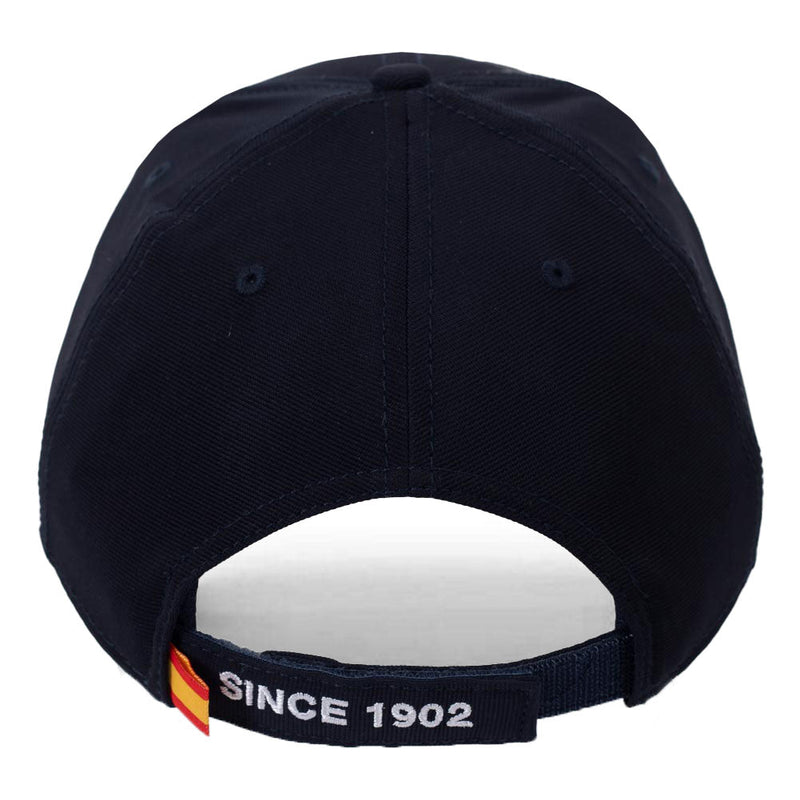 Real Madrid FC Navy Debossed Cap, rear view