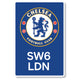 Chelsea FC Portrait LED Crest Sign