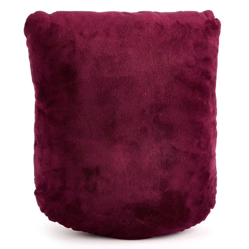 Aston Villa FC Crest Cushion, close-up detail