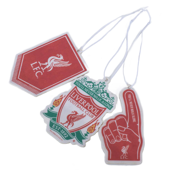 Liverpool Crest 3-Pack Air Freshener