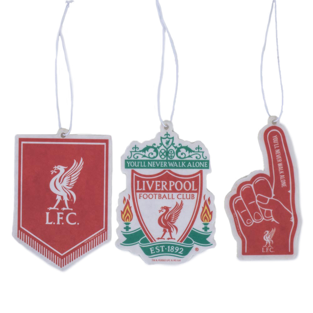 Liverpool Crest 3-Pack Air Freshener