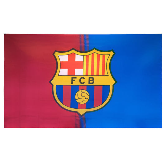 FC Barcelona Crest Flag, alternate view