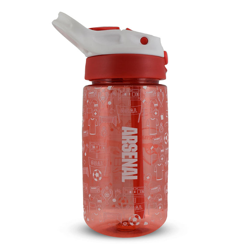 Arsenal FC Junior Water Bottle, side angle