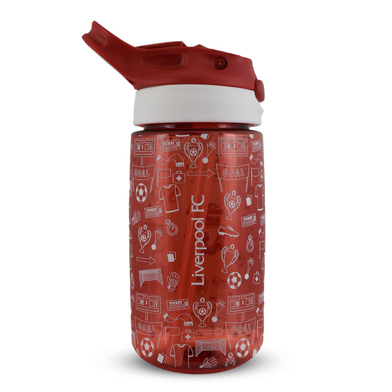 Liverpool FC Junior Water Bottle, side angle