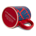 FC Barcelona Barca Mug, close-up detail