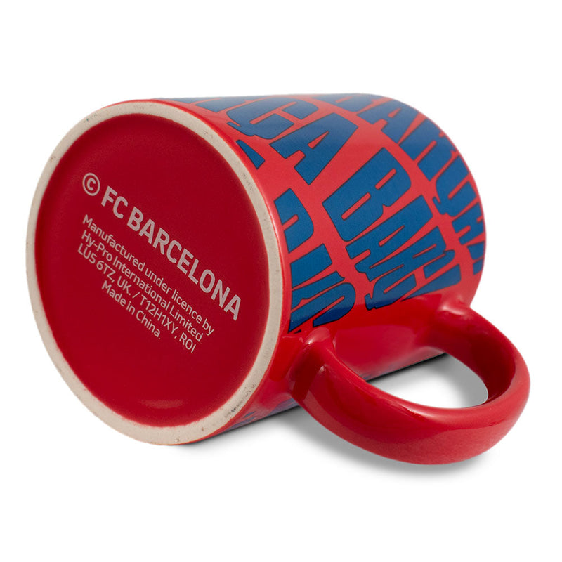 FC Barcelona Barca Mug, close-up detail