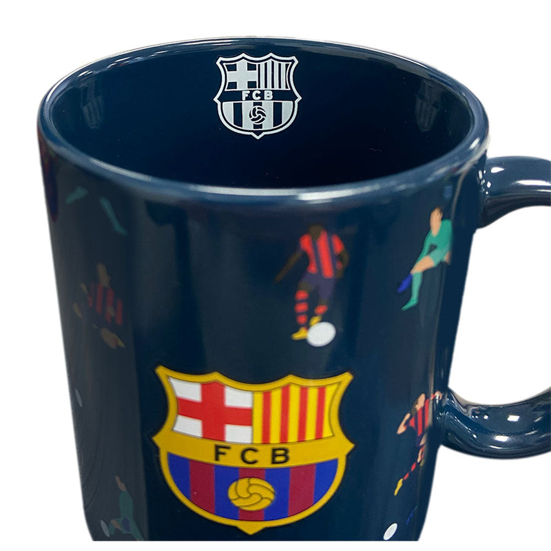 FC Barcelona Player Mug, side angle