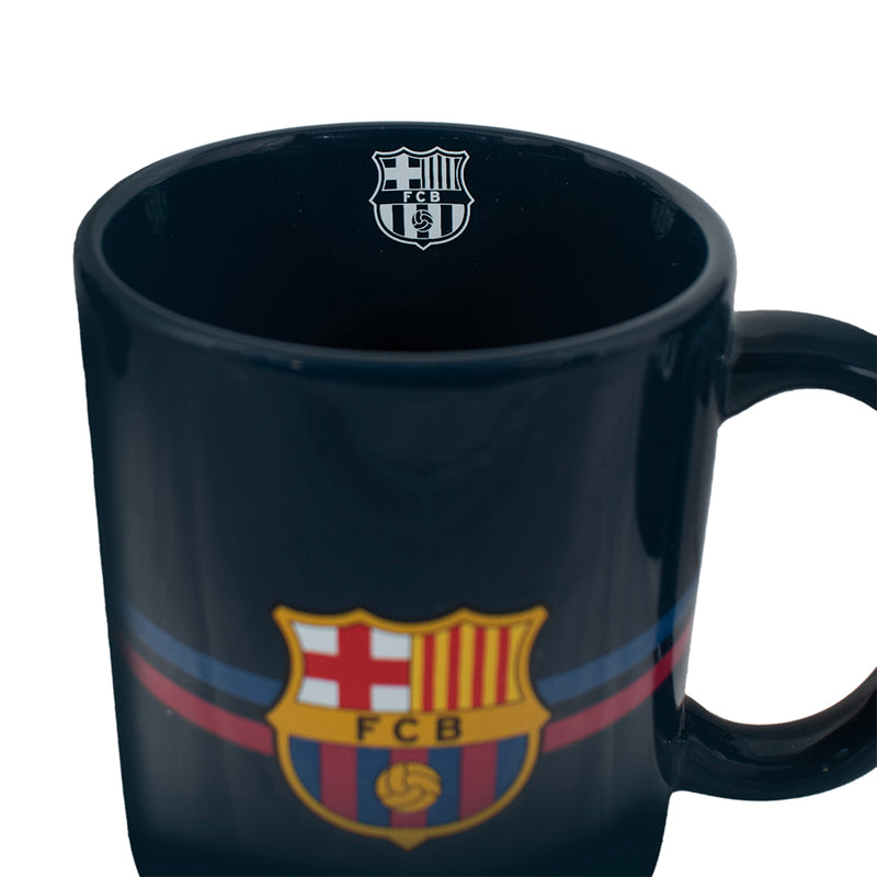FC Barcelona Stripe Mug, side angle